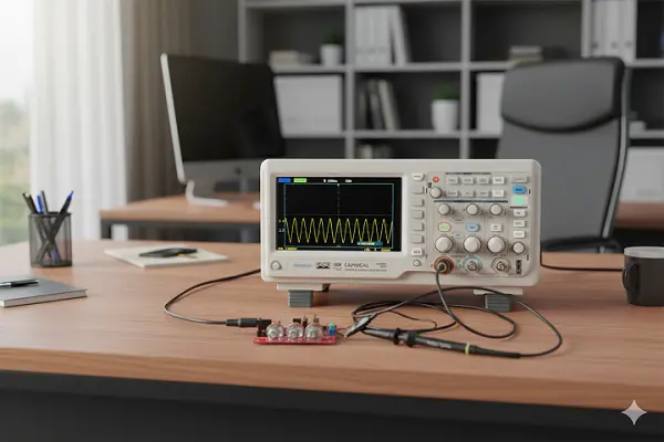 نکات مهم هنگام کار با اسیلوسکوپ