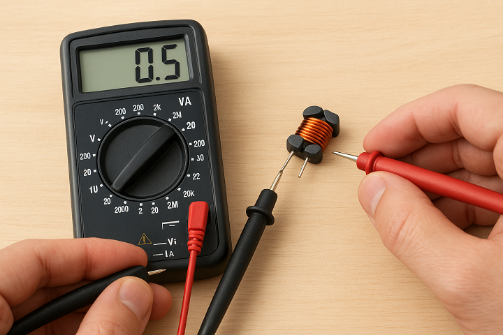 تست سلف با مولتی متر